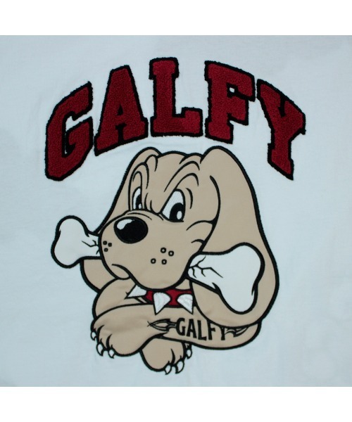 GALFY(ガルフィー)の「A'GEM/9 × .kom『GALFY/ガルフィー』わんわん大学 Tシャツ 半袖(Tシャツ/カットソー・メンズ・ホワイト/ブラック・XL)」の9枚目の写真
