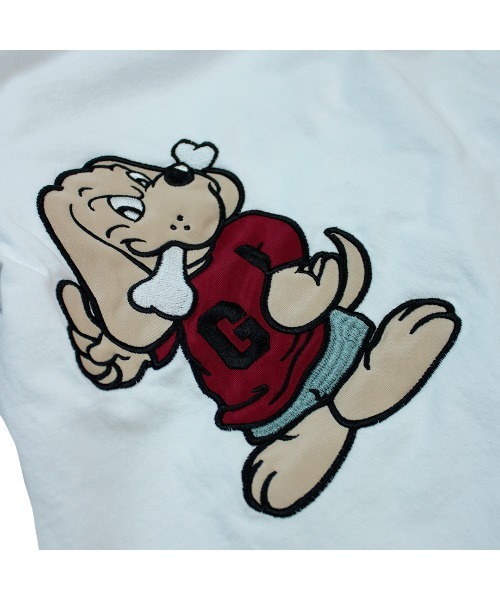 GALFY(ガルフィー)の「A'GEM/9 × .kom『GALFY/ガルフィー』わんわん大学 Tシャツ 半袖(Tシャツ/カットソー・メンズ・ホワイト/ブラック・XL)」の10枚目の写真