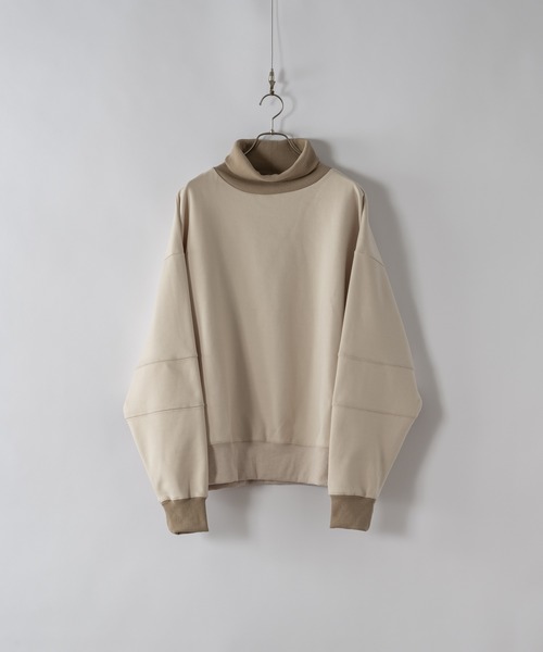 DOOPZ(ドープス)の「ヘビータートルネックスウェット(スウェット・メンズ・ブラック/ナチュラル/グリーン・SMALL/MEDIUM/LARGE)」の2枚目の写真