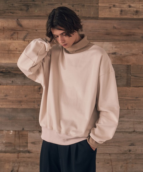 DOOPZ(ドープス)の「ヘビータートルネックスウェット(スウェット・メンズ・ブラック/ナチュラル/グリーン・SMALL/MEDIUM/LARGE)」の22枚目の写真