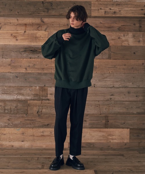 DOOPZ(ドープス)の「ヘビータートルネックスウェット(スウェット・メンズ・ブラック/ナチュラル/グリーン・SMALL/MEDIUM/LARGE)」の12枚目の写真