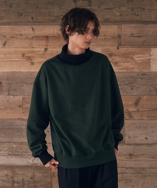 DOOPZ(ドープス)の「ヘビータートルネックスウェット(スウェット・メンズ・ブラック/ナチュラル/グリーン・SMALL/MEDIUM/LARGE)」の11枚目の写真