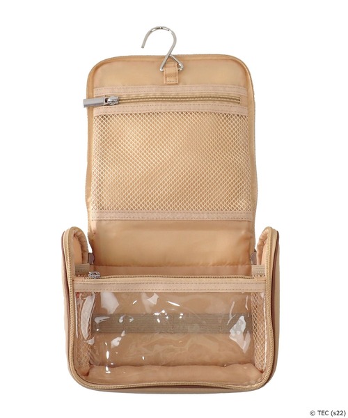 Tom＆Jerry（トムアンドジェリー）の「【公式】トムとジェリー　TOM＆JERRY×Flapper トラベルポーチ（ポーチ・レディース・ベージュ/ピンク・FREE）」の4枚目の写真