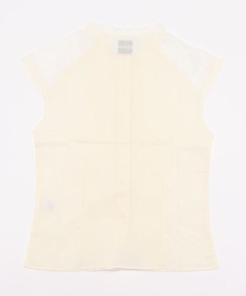 epine(エピヌ)の「shoulder lace pin tuck classical blouse(シャツ/ブラウス・レディース・アイボリー・FREE)」の3枚目の写真