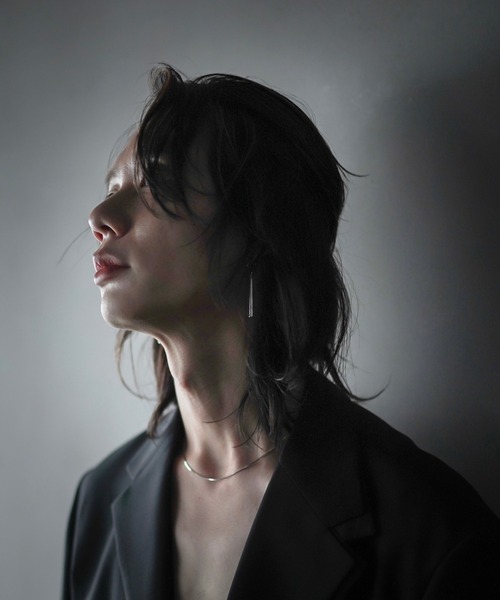 FACTOTUM（ファクトタム）の「【ファッションブランドYohKi×FACTOTUM】スティックイアリング（イヤリング・メンズ・シルバー・FREE）」の4枚目の写真