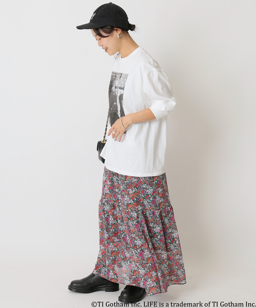 U by SPICK&SPAN(ユーバイスピックアンドスパン)の「【SCREEN STARS】 BEST LIFEコラボロンT Cyndi Lauper◆(Tシャツ/カットソー・レディース・ホワイト・FREE)」の5枚目の写真