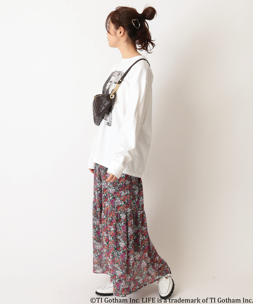 U by SPICK&SPAN(ユーバイスピックアンドスパン)の「【SCREEN STARS】 BEST LIFEコラボロンT Cyndi Lauper◆(Tシャツ/カットソー・レディース・ホワイト・FREE)」の10枚目の写真