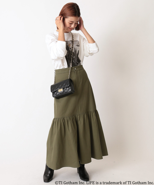 U by SPICK&SPAN(ユーバイスピックアンドスパン)の「【SCREEN STARS】 BEST LIFEコラボロンT Cyndi Lauper◆(Tシャツ/カットソー・レディース・ホワイト・FREE)」の12枚目の写真