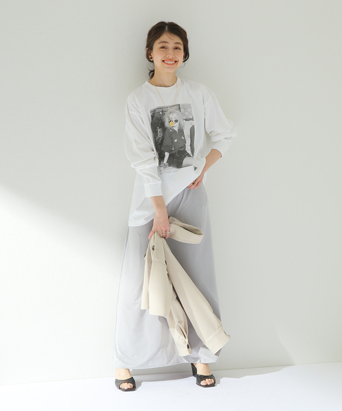 U by SPICK&SPAN(ユーバイスピックアンドスパン)の「【SCREEN STARS】 BEST LIFEコラボロンT Cyndi Lauper◆(Tシャツ/カットソー・レディース・ホワイト・FREE)」の20枚目の写真