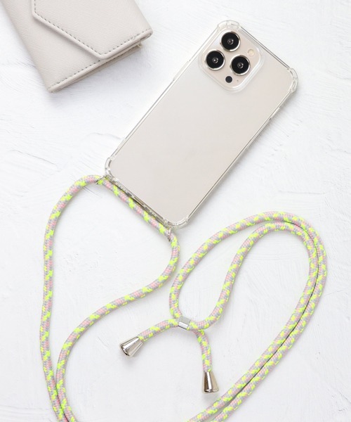 relac（レーラック）の「パラコード付き クリア iPhoneケース（スマホケース/カバー・レディース・ピンク/オレンジ/ライトピンク/その他4/その他2/その他3/その他/ライトグリーン/レッド系その他/ブラック/グレー/ベージュ/ブラック系その他・F/H/D/B/G/E/A）」の11枚目の写真