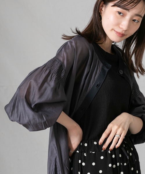 CLOCHE（クロシェ）の「楊柳カットタンク（Tシャツ/カットソー・レディース・ブラック/ピンク・FREE）」の15枚目の写真