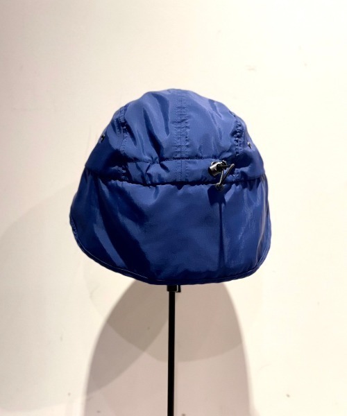 MANASTASH(マナスタッシュ)の「FAZZRA/ファズラ NYLON EAR CAP ナイロンイヤーキャップ(キャップ・メンズ・ブラック/ベージュ/ネイビー/ターコイズブルー系・F)」の17枚目の写真