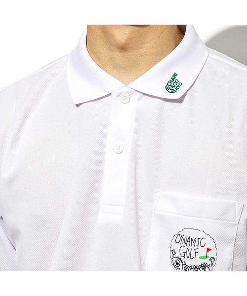 CHARI&CO（チャリアンドコー）の「CHARI&CO DYNAMIC GOLF CLUB L/S POLO ポロシャツ（ポロシャツ・メンズ・グレー/ライトグリーン/ホワイト・LARGE/MEDIUM/X-LARGE/SMALL）」の9枚目の写真