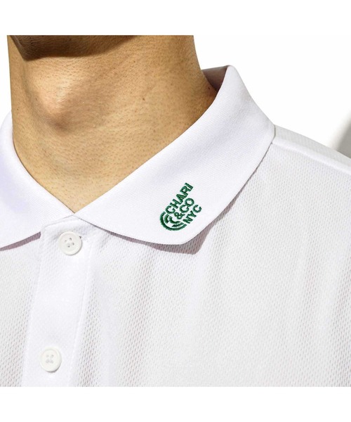 CHARI&CO（チャリアンドコー）の「CHARI&CO DYNAMIC GOLF CLUB L/S POLO ポロシャツ（ポロシャツ・メンズ・グレー/ライトグリーン/ホワイト・LARGE/MEDIUM/X-LARGE/SMALL）」の10枚目の写真