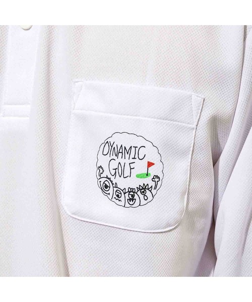 CHARI&CO（チャリアンドコー）の「CHARI&CO DYNAMIC GOLF CLUB L/S POLO ポロシャツ（ポロシャツ・メンズ・グレー/ライトグリーン/ホワイト・LARGE/MEDIUM/X-LARGE/SMALL）」の11枚目の写真