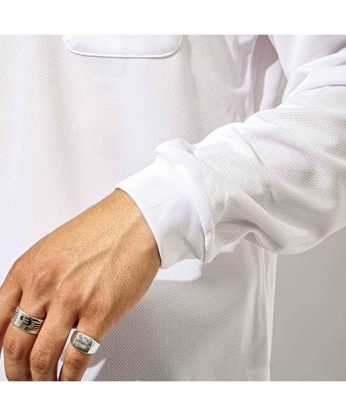 CHARI&CO（チャリアンドコー）の「CHARI&CO DYNAMIC GOLF CLUB L/S POLO ポロシャツ（ポロシャツ・メンズ・グレー/ライトグリーン/ホワイト・LARGE/MEDIUM/X-LARGE/SMALL）」の12枚目の写真