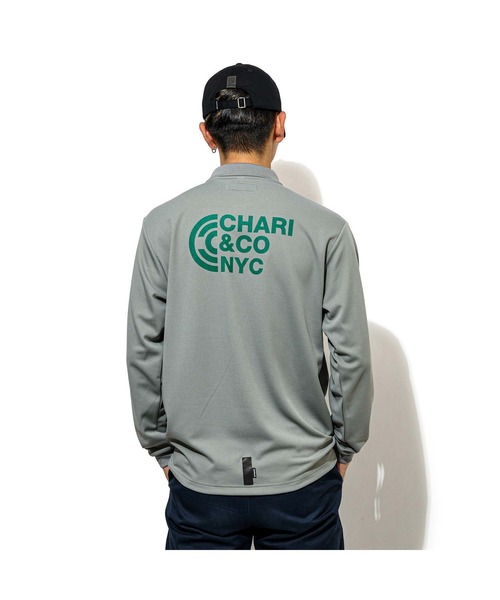 CHARI&CO（チャリアンドコー）の「CHARI&CO DYNAMIC GOLF CLUB L/S POLO ポロシャツ（ポロシャツ・メンズ・グレー/ライトグリーン/ホワイト・LARGE/MEDIUM/X-LARGE/SMALL）」の15枚目の写真
