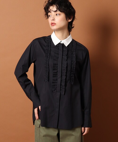 DRESSTERIOR(ドレステリア)の「【CLASSY.12月号掲載】フリルブザムシャツ(シャツ/ブラウス)」 WEAR