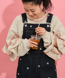 HELLO.SANFRANCISCO | 【新色追加】【HELLO.SANFRANCISCO】カットアウトフリルトップス(スウェット)