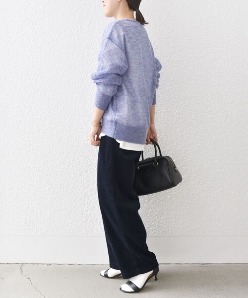 SHIPS（シップス）の「*〈洗濯機可能〉太畝コーデュロイタックパンツ◆（その他パンツ・レディース・ライトグレー/ブラック/ナチュラル/ワイン/ネイビー・SMALL/MEDIUM/LARGE）」の15枚目の写真