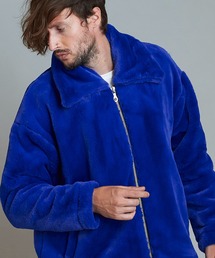 【NO ID.】Fake Fur Big Collar Blouson / フェイク ファー ビッグ カラー ブルゾン