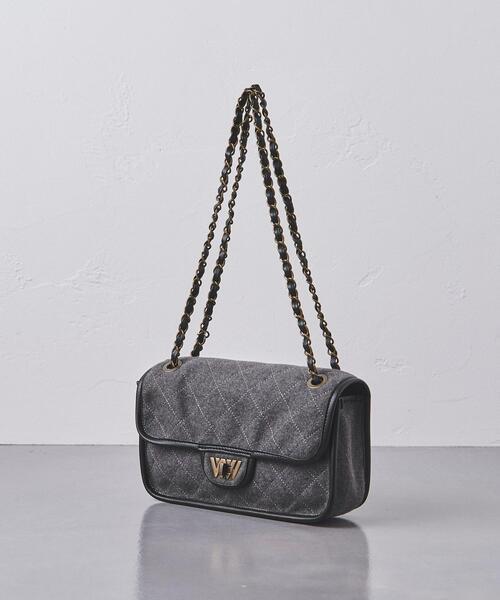 THE RERACS（ザ・リラクス）の「【別注】＜THE RE:LUXE THE RERACS×WACCOWACCO＞チェーンショルダーバッグ（ショルダーバッグ・レディース・ブラック/ベージュ/ダークグレー・FREE）」の7枚目の写真