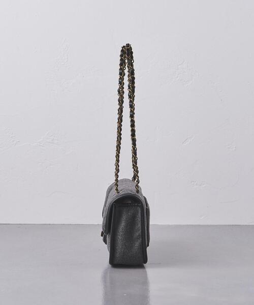 THE RERACS（ザ・リラクス）の「【別注】＜THE RE:LUXE THE RERACS×WACCOWACCO＞チェーンショルダーバッグ（ショルダーバッグ・レディース・ブラック/ベージュ/ダークグレー・FREE）」の10枚目の写真