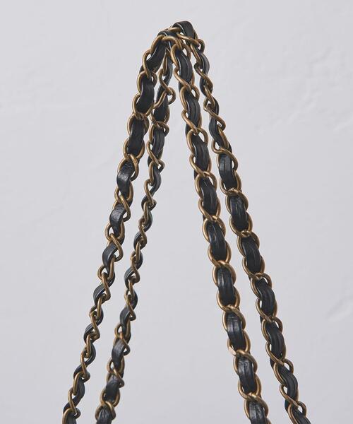 THE RERACS（ザ・リラクス）の「【別注】＜THE RE:LUXE THE RERACS×WACCOWACCO＞チェーンショルダーバッグ（ショルダーバッグ・レディース・ブラック/ベージュ/ダークグレー・FREE）」の8枚目の写真