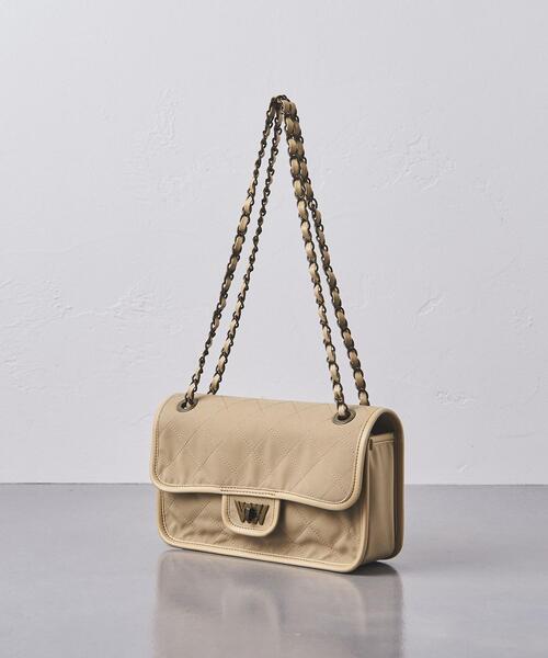 THE RERACS（ザ・リラクス）の「【別注】＜THE RE:LUXE THE RERACS×WACCOWACCO＞チェーンショルダーバッグ（ショルダーバッグ・レディース・ブラック/ベージュ/ダークグレー・FREE）」の17枚目の写真