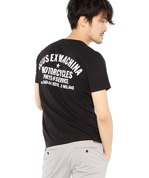 DEUS EX MACHINA(デウスエクスマキナ)の「DEUS EX MACHINA / “MOTORCYCLE ADDRESS” TEE(Tシャツ/カットソー・メンズ・ホワイト/ブラック/ネイビー・X-SMALL/SMALL/MEDIUM)」の12枚目の写真