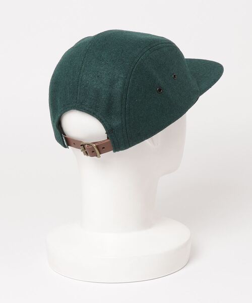 FTC（エフティーシー）の「MELTON WOOL CAMP CAP（キャップ・メンズ・グリーン系その他/ブラック/オレンジ・FREE）」の6枚目の写真