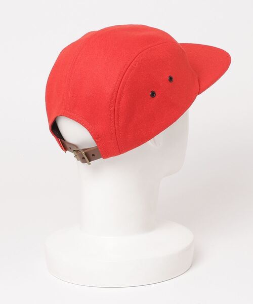 FTC（エフティーシー）の「MELTON WOOL CAMP CAP（キャップ・メンズ・グリーン系その他/ブラック/オレンジ・FREE）」の4枚目の写真