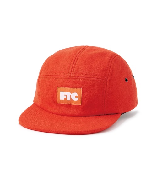 FTC（エフティーシー）の「MELTON WOOL CAMP CAP（キャップ・メンズ・グリーン系その他/ブラック/オレンジ・FREE）」の3枚目の写真