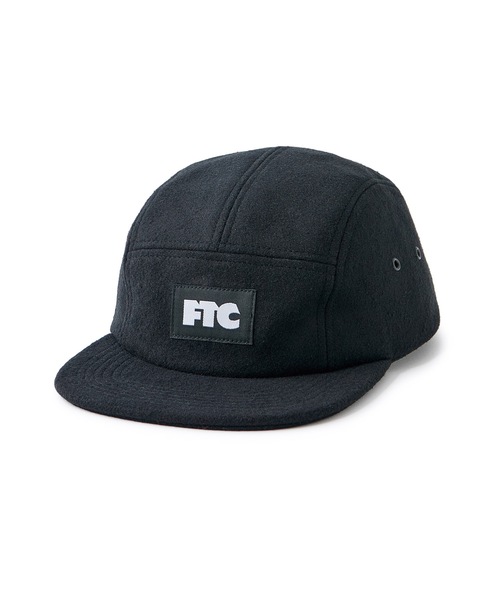 FTC（エフティーシー）の「MELTON WOOL CAMP CAP（キャップ・メンズ・グリーン系その他/ブラック/オレンジ・FREE）」の2枚目の写真