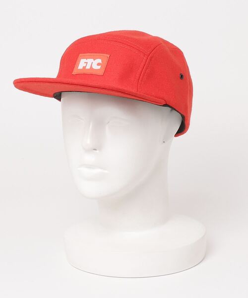 FTC（エフティーシー）の「MELTON WOOL CAMP CAP（キャップ・メンズ・グリーン系その他/ブラック/オレンジ・FREE）」の7枚目の写真