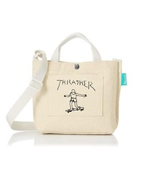 THRASHER スラッシャー コットンキャンバス ショルダーバッグ