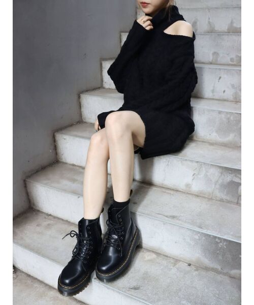 Dr. Martens（ドクターマーチン）の「【Dr.Martens】JADON（ブーツ・レディース・ブラック・MEDIUM/LARGE）」の2枚目の写真