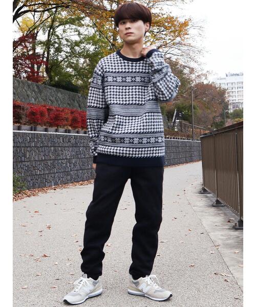 CRAFT STANDARD BOUTIQUE(クラフトスタンダードブティック)の「ノルディックニット(ニット/セーター・メンズ・モカ/ダークネイビー/ダークグリーン・M/L/LL)」の16枚目の写真
