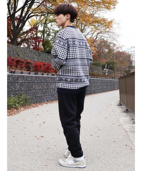 CRAFT STANDARD BOUTIQUE(クラフトスタンダードブティック)の「ノルディックニット(ニット/セーター・メンズ・モカ/ダークネイビー/ダークグリーン・M/L/LL)」の13枚目の写真