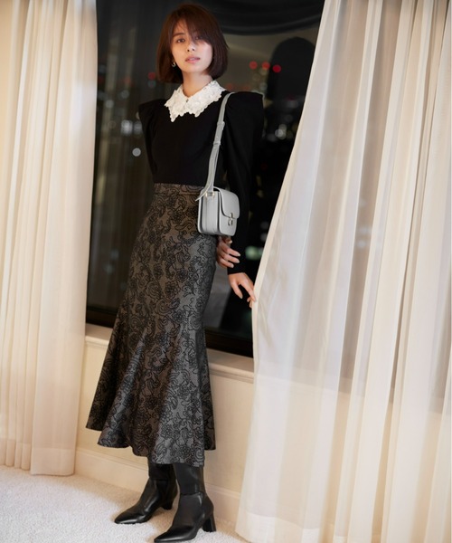 SNIDEL（スナイデル）の「ポイントメタルバッグ（ショルダーバッグ・レディース・ライトブルー/ブラック/ベージュ系その他・FREE）」の4枚目の写真