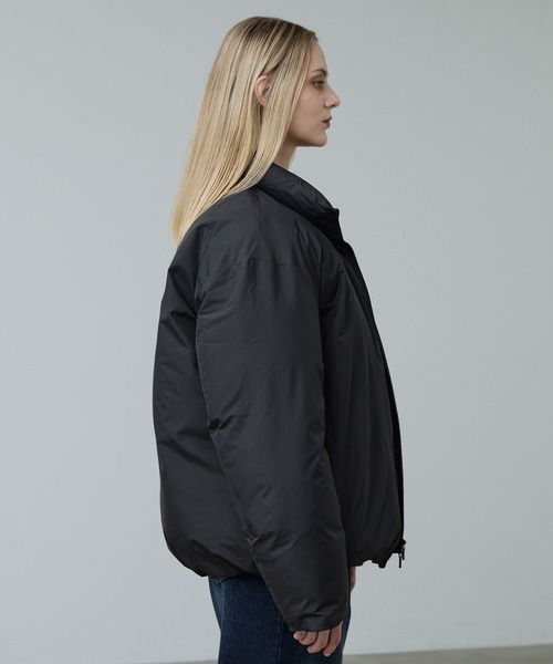 セール】【CALLNE】Double Zip padded Jacket/ダブルジップ中綿