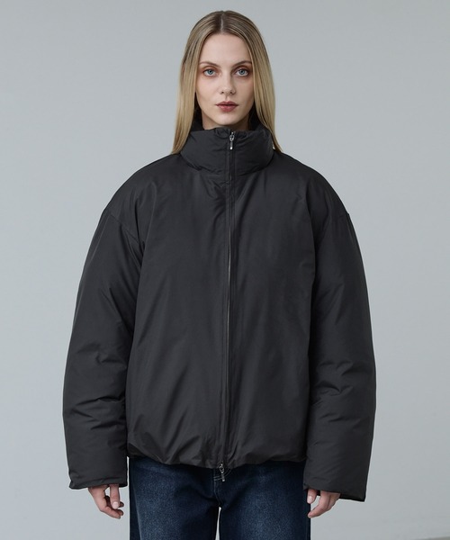 CALLNE】Double Zip padded Jacket/ダブルジップ中綿ジャケット