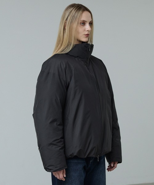 CALLNE】Double Zip padded Jacket/ダブルジップ中綿ジャケット