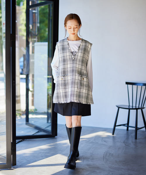 REMME(レメ)の「【REMME/レメ】ボリュームソールロングブーツ(ブーツ・レディース・ブラック・36/37/38)」の10枚目の写真