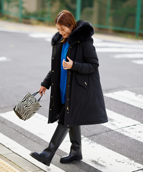 REMME(レメ)の「【REMME/レメ】ボリュームソールロングブーツ(ブーツ・レディース・ブラック・36/37/38)」の6枚目の写真