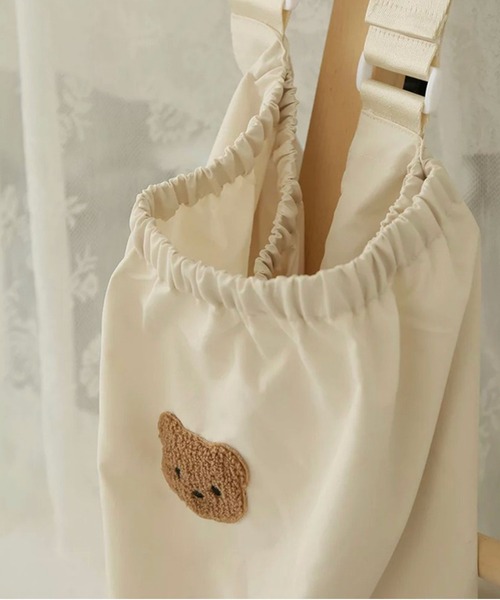 Bambin(ボンバン)の「【 Bambin / ボンバン 】 大容量 ベビーカー アンダー バッグ(ベビーカー/ベビーカー用品・レディース・オフホワイト/ブラック・FREE)」の18枚目の写真