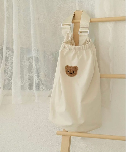 Bambin(ボンバン)の「【 Bambin / ボンバン 】 大容量 ベビーカー アンダー バッグ(ベビーカー/ベビーカー用品・レディース・オフホワイト/ブラック・FREE)」の17枚目の写真