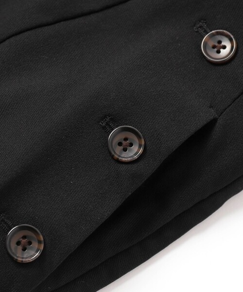 coen（コーエン）の「裏起毛サロペットスカート（ジャンパースカート・レディース・ライトグレー/ブラック・M/L）」の21枚目の写真