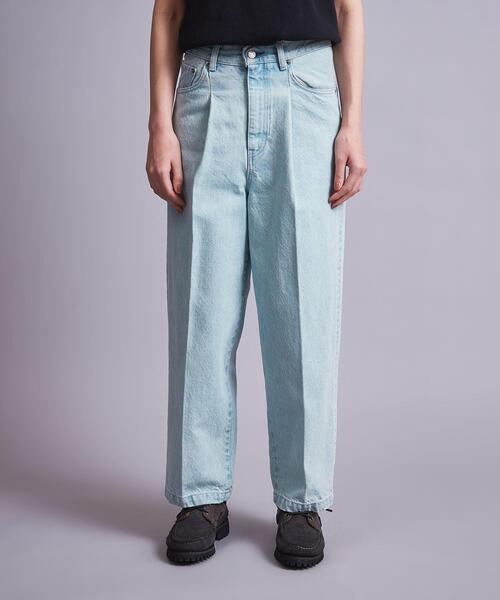 【タグ付き】モンキータイム　デニムワイドパンツ L MONKEY TIME（モンキータイム）の「＜monkey time＞ DENIM 1P