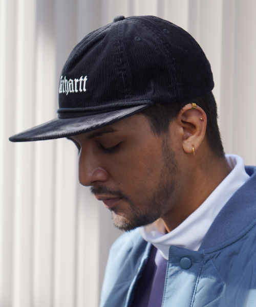 Carhartt(カーハート)の「【CARHARTT / カーハート】LETTERMAN CAP(キャップ・メンズ・ブラック/ネイビー・FREE)」の3枚目の写真